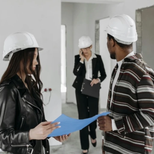 Chantier de construction terminé selon les plans